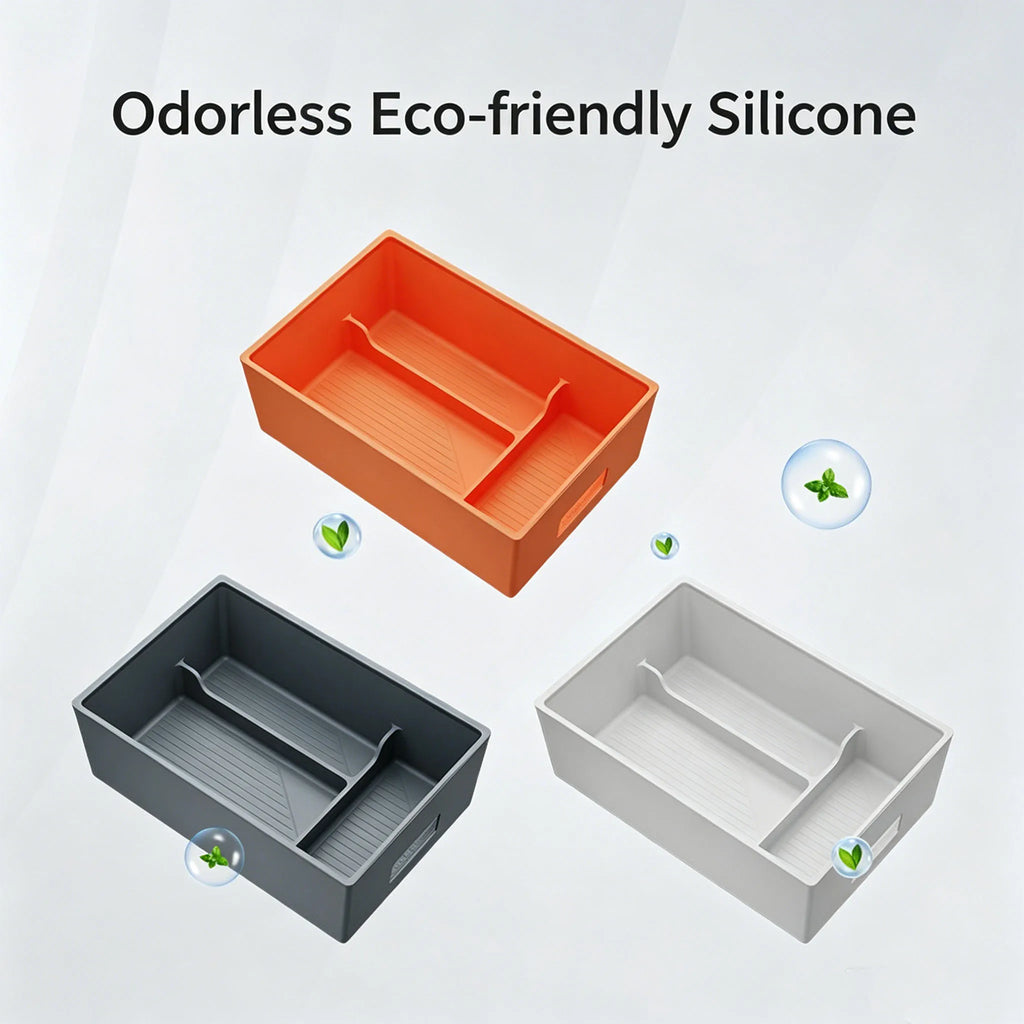 For New Zeekr 7X 2026 Handrail Box  Storage Box Car Storage Box  Silicone Storage  Modified Accessories Interior