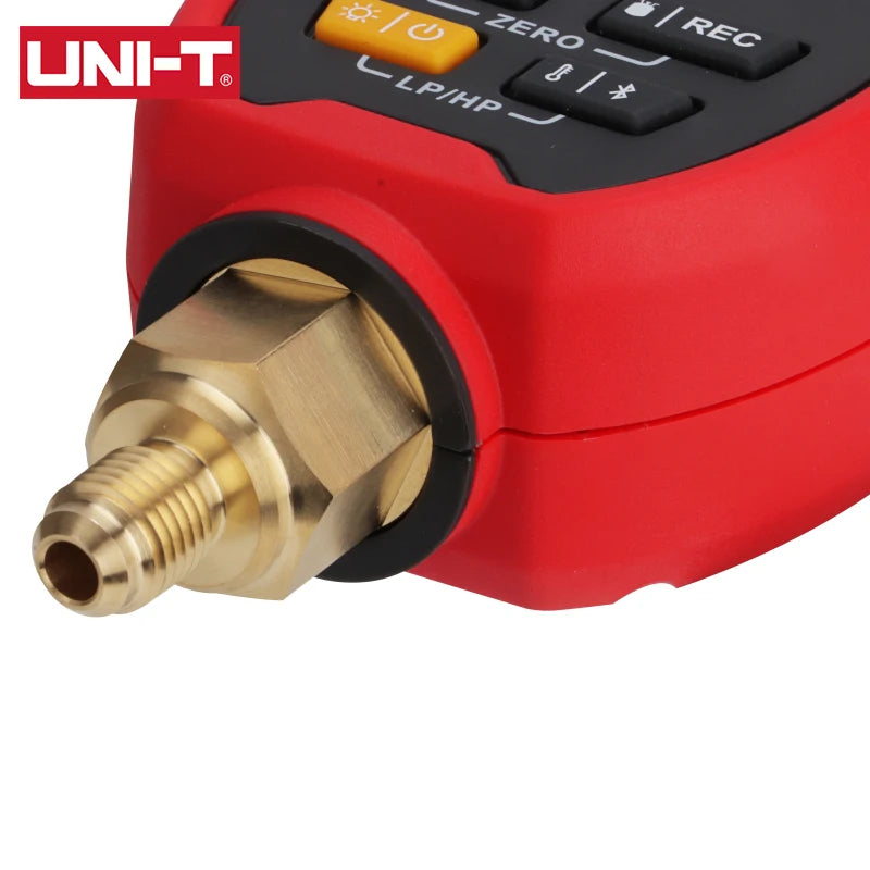 UNI-T UT336P Wireless Pressure Gauge Bluetooth APP High-pressure Gauge Air Conditioning Refrigeration System Tester