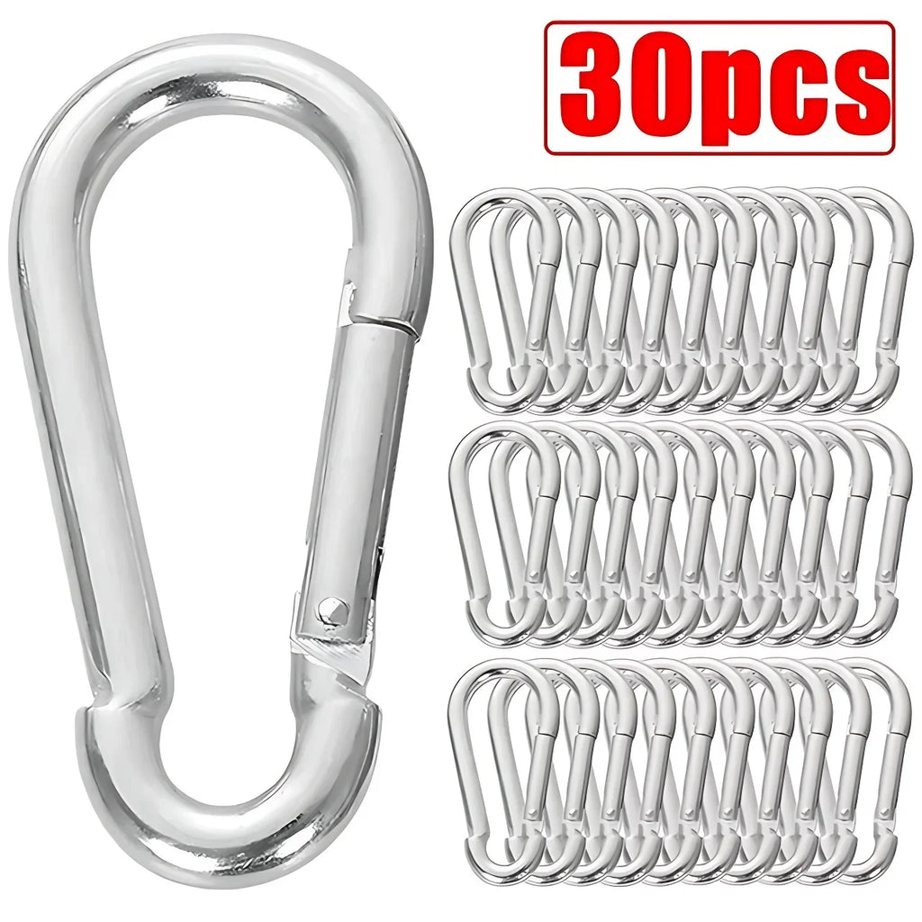 Mini Carabiner Alloy Survival Gear Camp Mountaineering Hook Outdoor Carabiner Keychain Tourist Hooks Fishing Buckle Wholesale