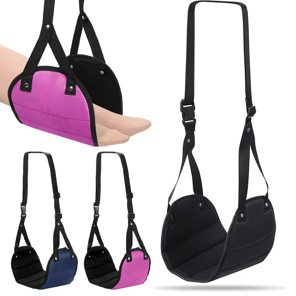 Airplane Foot Hammock Perfect Airplane Footrest Airplane Travel Accessories Desk Foot Hammock Travel Foot Rest Comfy Foot Hanger