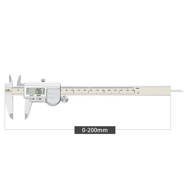 0-150 mm IP67 Waterproof Digital Vernier Caliper Ruler Vernier Caliper Micrometer Digital Calipers 0.01mm Waterproof and anti co