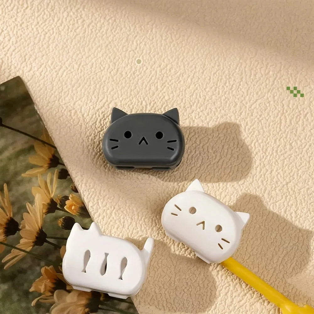 Cute Cat Shaped Toothbrush Cover 1/4/8PCS Portable Travel Toothbrush Protector Dust Proof Toothbrush Storage Cap
