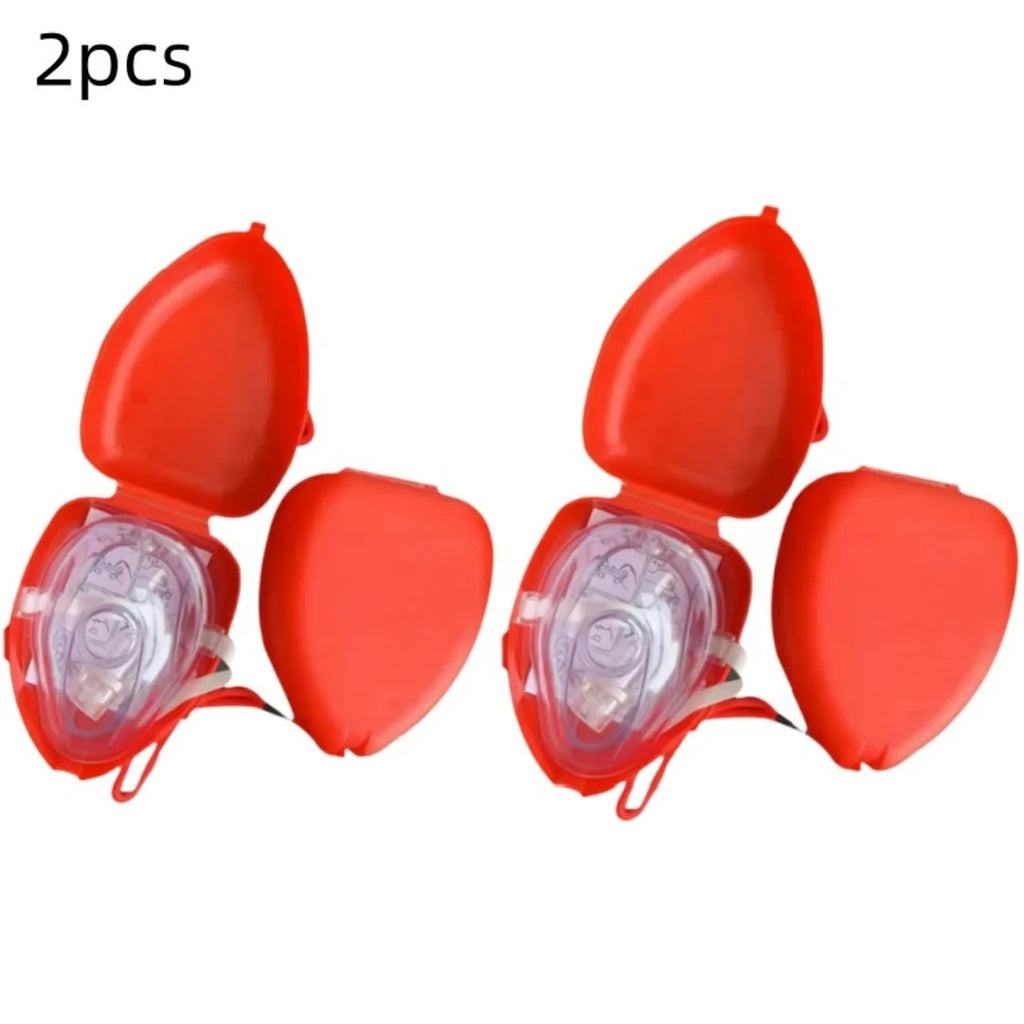 CPR Mask Adult Child Pocket Resuscitator Emergency First Aid Rescue Training Medical Oxygen Breathing Survival Equipment