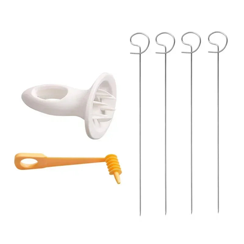 Kitchen Whirlwind Potato Spiral Cutter Potato Tower Making Machine Vegetable Slicer Vegetable Tools Accessories Gadgets