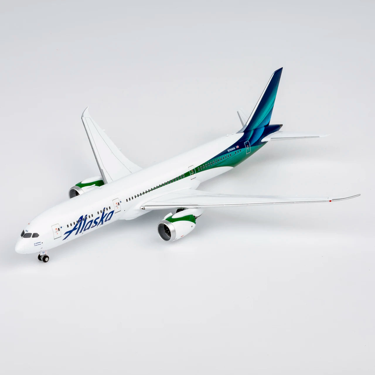 55162 Alloy Collectible Plane Gift NG Models 1:400 Alaska Airlines "Dreamliner"  Boeing B787-9 Diecast Aircraft Jet Model N784HA