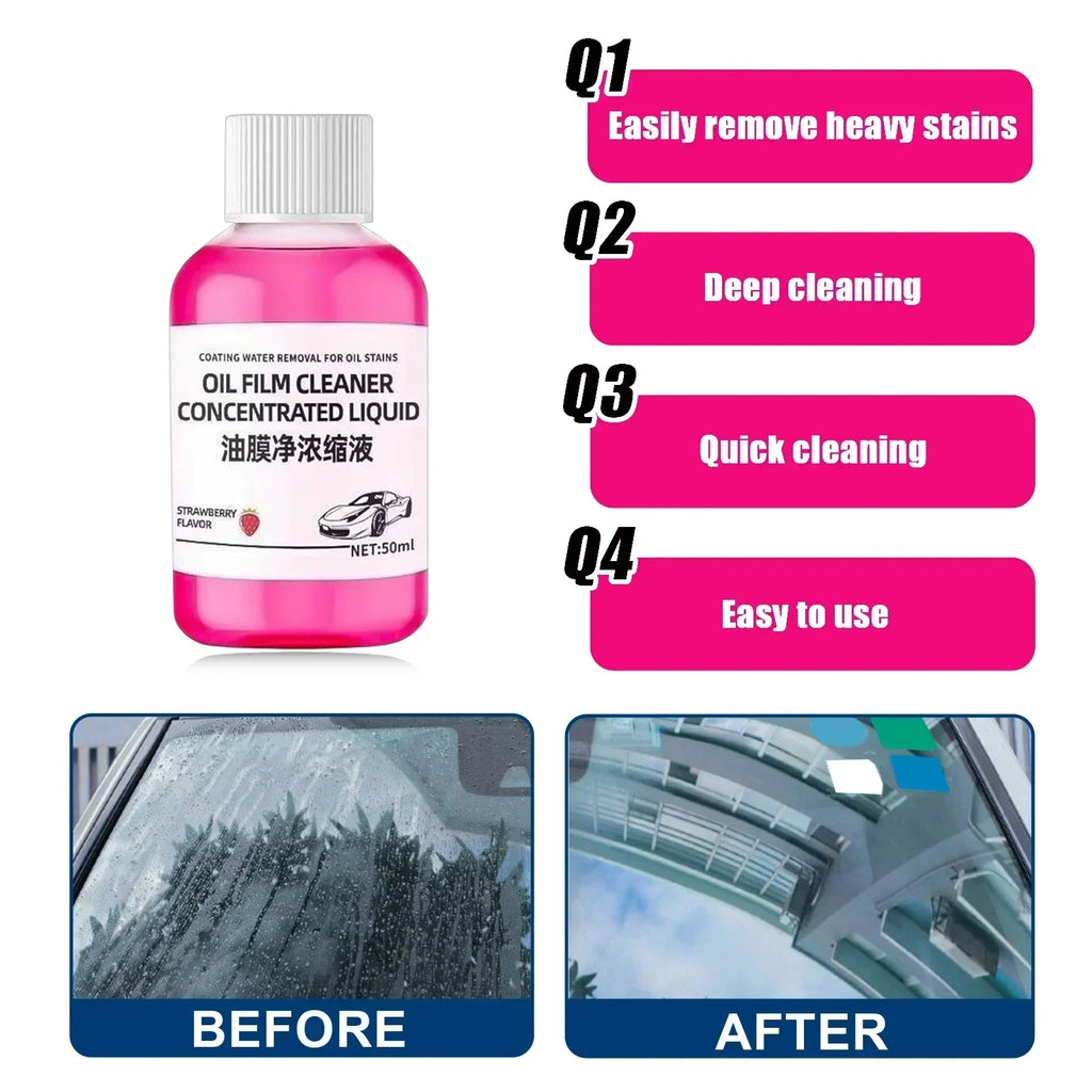 Car Glass Coating Car Window Cleaning Remove Stain Eliminate Greasy Dirt Car Windows Polishing Glass Waterproof Dustproof Agent