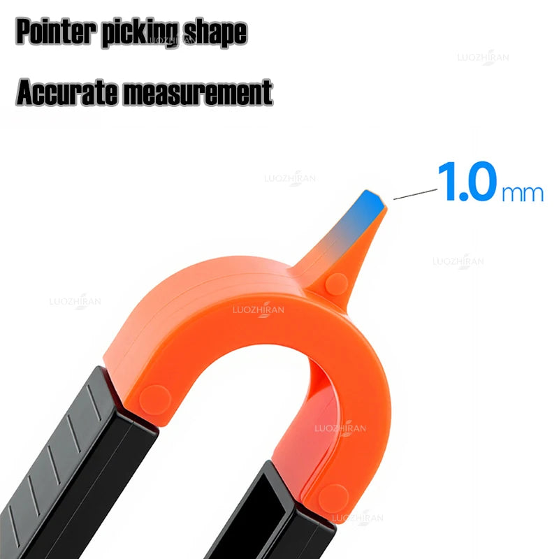 Contour Gauge Duplicator With Lock Adjustable Irregular Edge Scribing Ruler, for Ceramic Tile Floor Carpet Woodworking DIY Tools