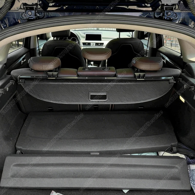For BMW X1 X3 X5 1999-2026 Retractable Rear Trunk Cargo Cover Luggage Privacy Security Shield Parcel Shelf Car Interior Kit
