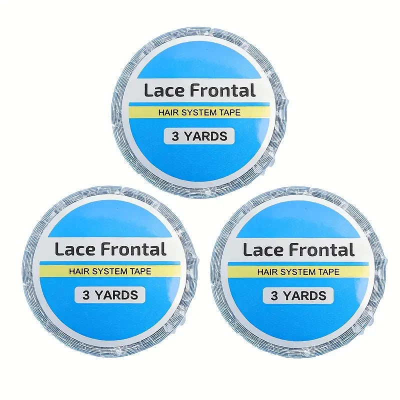 5PC Lace Front Support Wig Tape Double Sided Waterproof Super Hold Adhesive for Lace Front Wig Toupee,Hair Pieces,Hair Extension