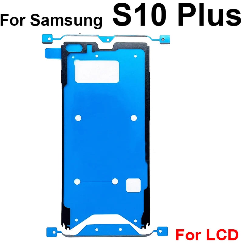 LCD Screen Back Cover Battery Camera Lens Sticker Full Set Adhesive Tape For Samsung Galaxy S10 S10e S10 Plus 5G Adhesive Repair