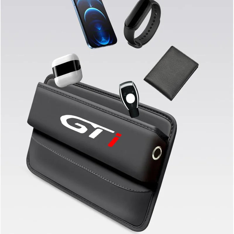 Car Front Seat Slit Catcher Side Seat Gap Filler Organizer Special Seat Crevice Storage Box for Peugeot 3008 308 208 GT LINE GTi