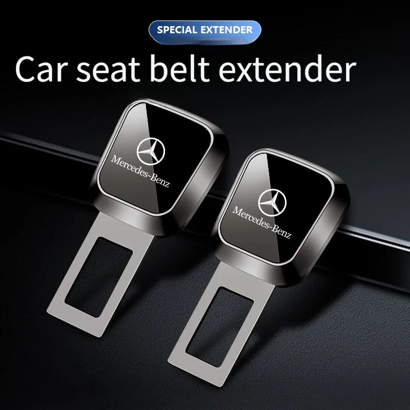 For Mercedes Benz MB Car Seat Belt Clip Safety Belt Extender A C E S G Class C43 GLC CLE W177 W205 W213 W222 AMG Car Accessories