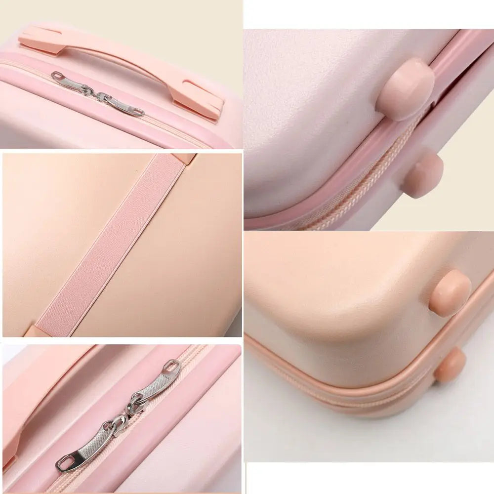 Men Short Trip Make Up Carry On Luggage Women Suitcases Mini Suitcase Travel Bags