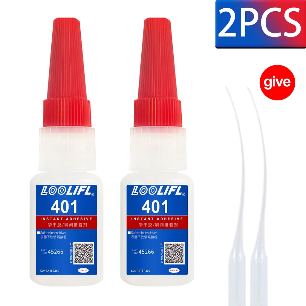 1-10PCS Super Glue Super Strong Adhesive, Suitable for Instant Transparent Adhesive of Plastics, Metals, Wood, Crafts, Glass Cer