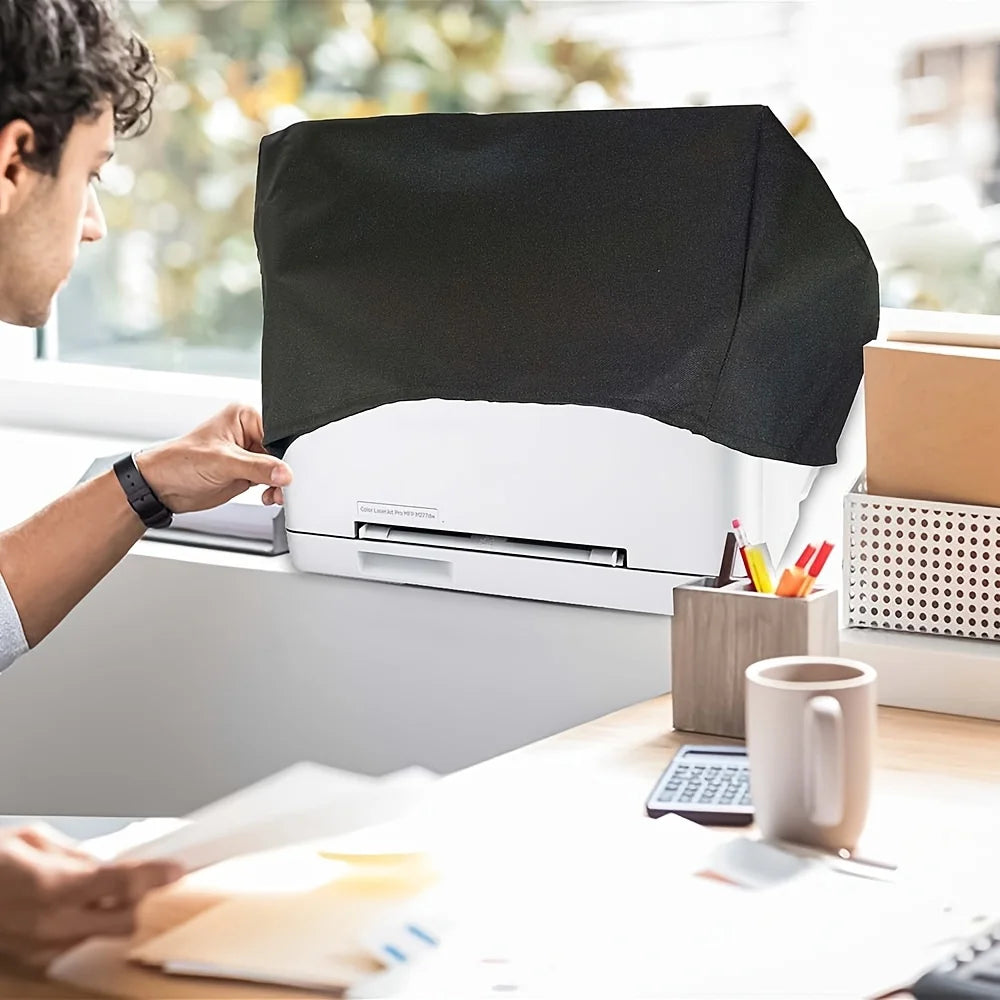 Printer Computer Equipment Dust Cover, Single Piece Sturdy & Durable, Provides Reliable Protection for Office Equipment