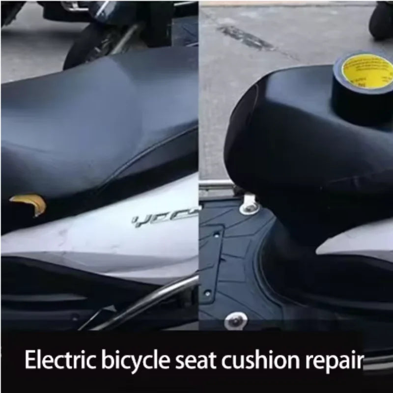 Super Adhesive Fabric Duct Tape (1 Roll) - Waterproof, Leaves No Glue for E-Bike Seat, Tarpaulin & Tent Repair