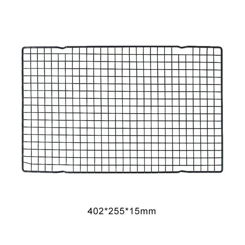 Stainless Steel Barbecue Grilling Basket Non Stick Fish Vegetable Steak Picnic Party Barbecue Gadget Picnic Party BBQ Rack Mesh