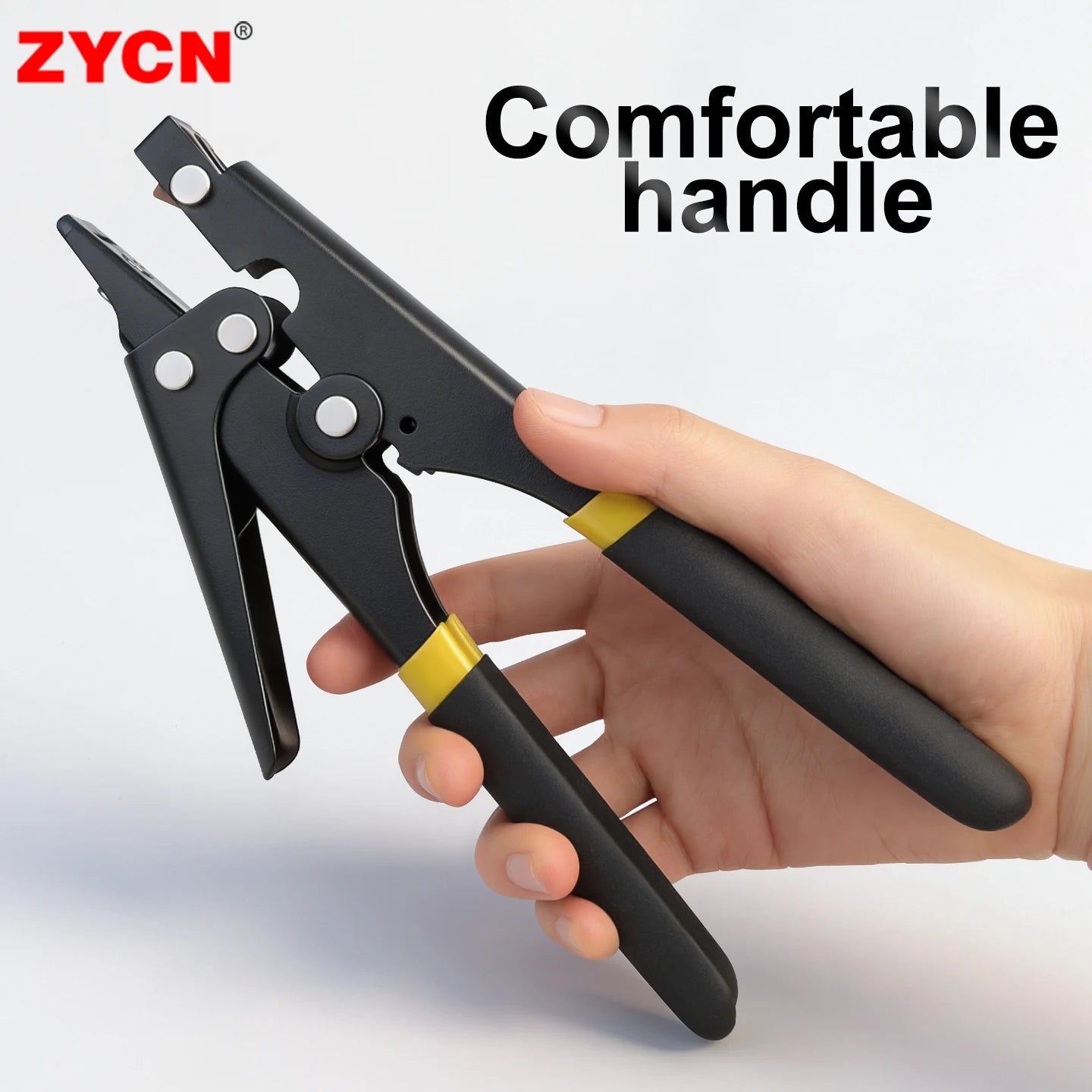 Cable Tie Gun Clamp Plastic Fastening TG-100 Automatic Tensioning Nylon Width 2.3mm To 9.5mm Guns Automatic Tension Cut Off