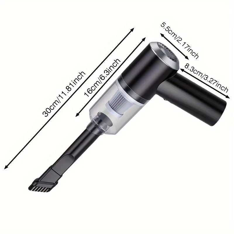 Powerful Suction Mini Wireless Vacuum Cleaner Multifunctional Rechargeable Vacuum Cleaner, Used For Computer, Home And Car Clean