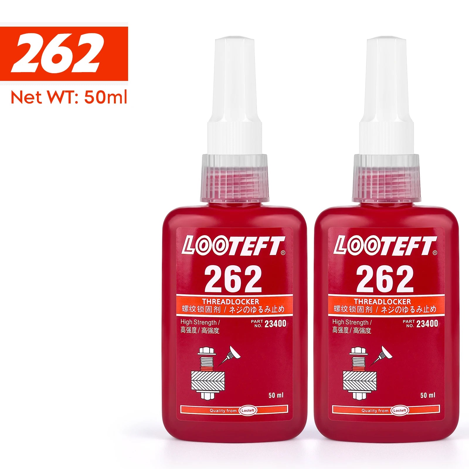 Screw Glue Anti Loosening Fastening Anaerobic Glue Corrosion-Resistant And High-Temperature Resistant Thread Sealing Glue