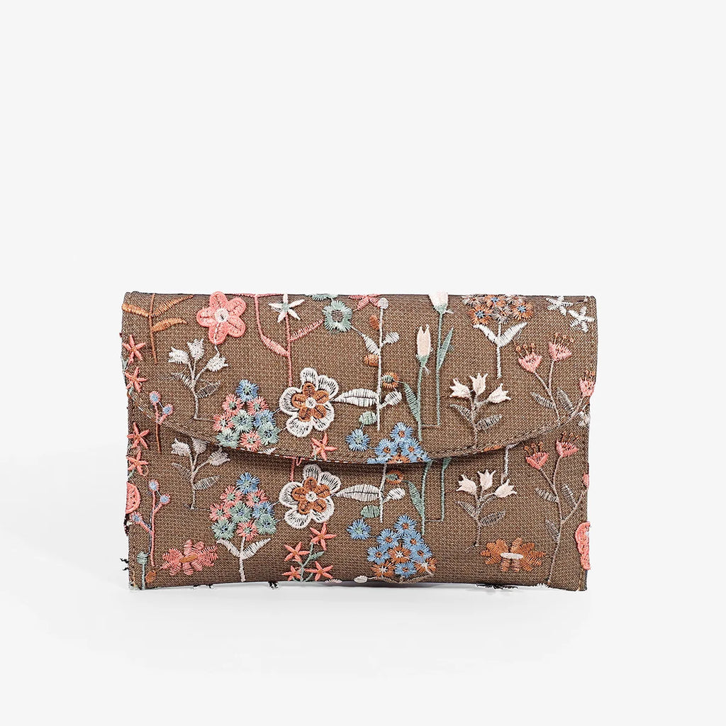 Cross-border High-end Envelope Bag, Sequined Embroidery Straw-woven Niche Women's Clutch Bag, Summer New Woven Women's Clutches