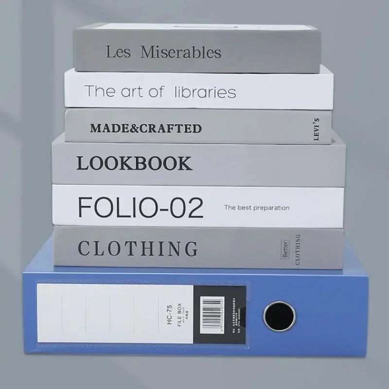 A4 Storage File Box Plastic Archives Case with Lid 3in Thick Folded Folder Organizer Document Storage Box Blue 1 Pack (75mm)