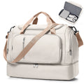 Travel Bag for  Women - Waterproof Large Capacity Multi-Pocket Hand Luggage Bag Gym Bag Weekender Travel Clothing Storage Bag