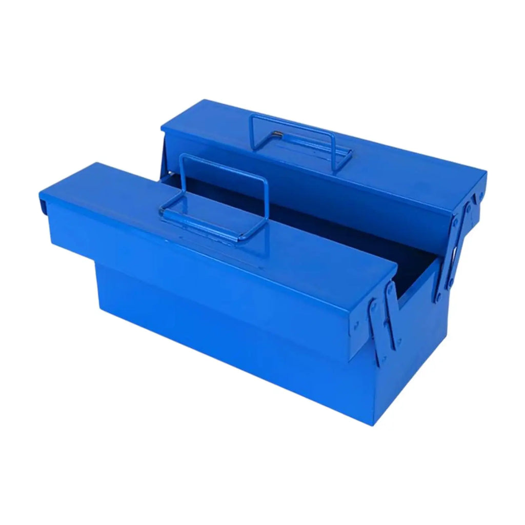 Metal Tool Box with Double Handle Container for Easy Classification Multipurpose Professional Suitcase Household Tool Organizer