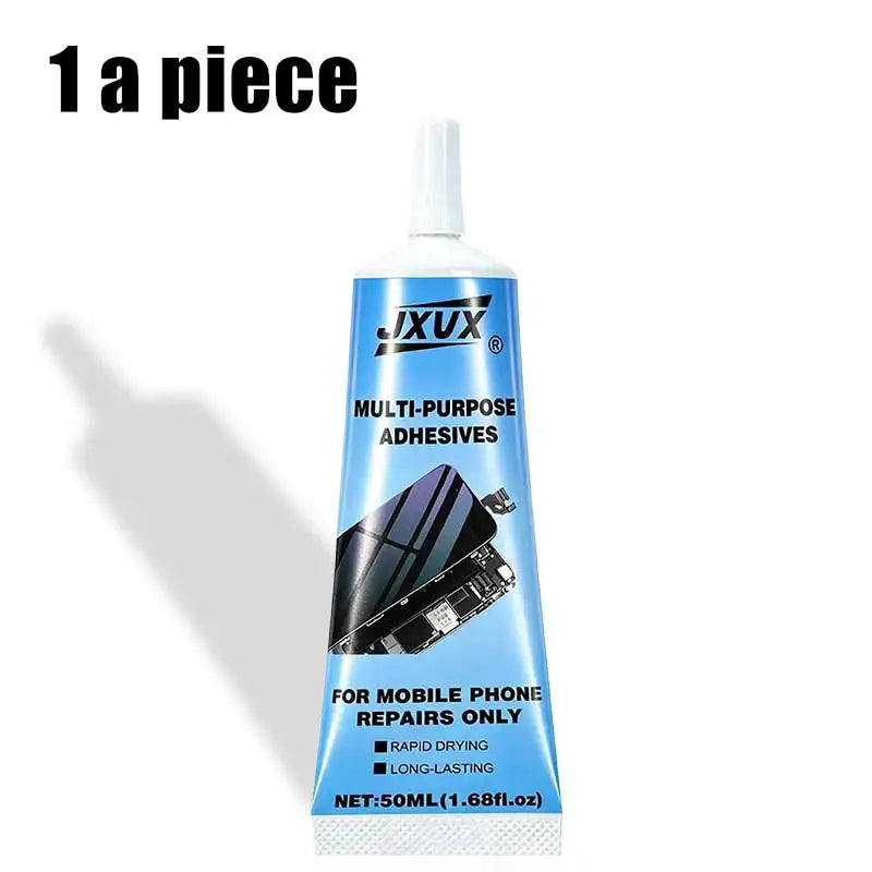 50ml B-7000 Multipurpose Transparent Glue, Quick-Drying Waterproof Adhesive That Doesn'T Yellow, Ideal for Repairing Mobile Phone Screens, Rhinestone Jewelry, Leather and DIY Decorations