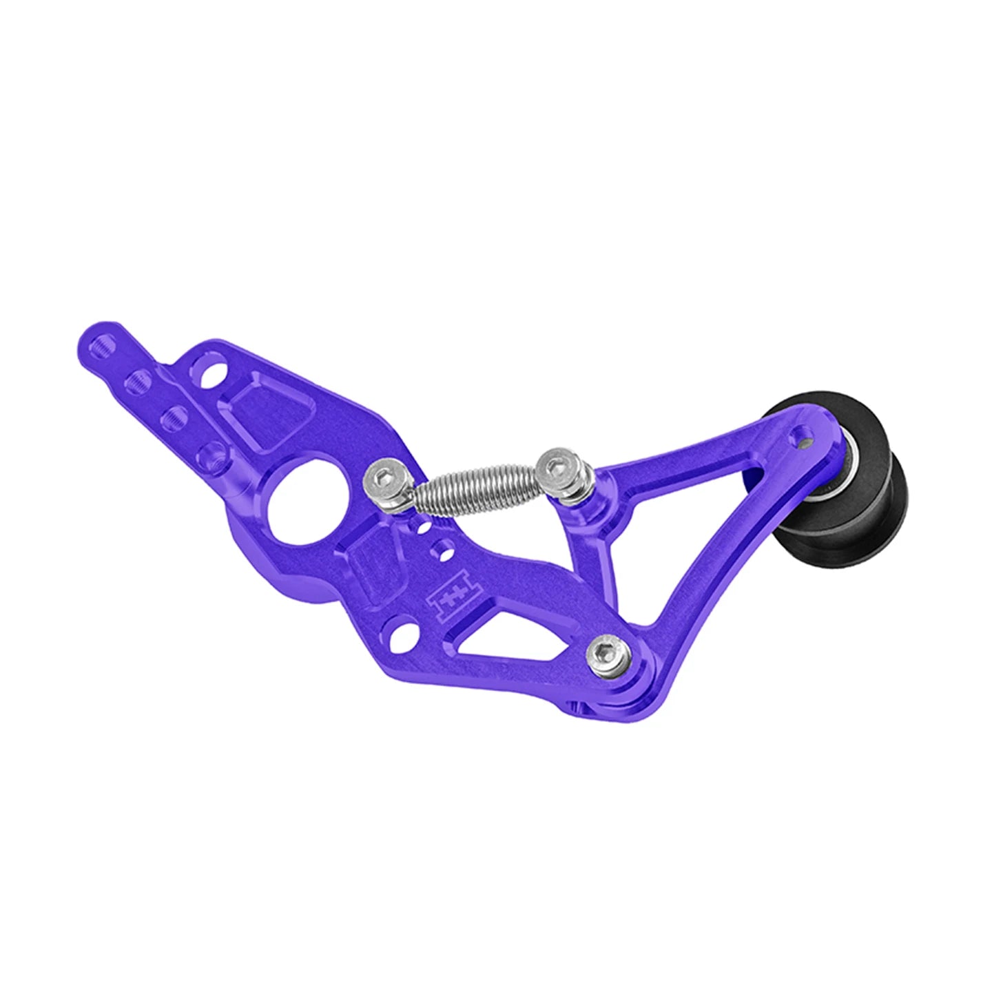 Black3 Aluminum Chain Tensioner for 2009-later Touring Motorcycle Road Glide Street Glide Front Wheel Chain Adjuster Guide