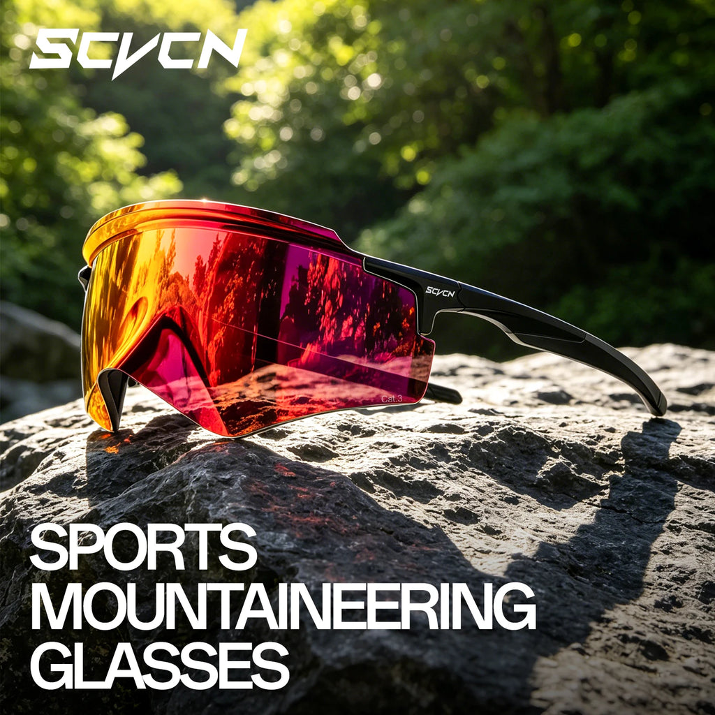 SCVCN Hot Eagle Beak Fashion Sunglasses Outdoor Cycling Climbing Glasses UV400 for Men Road Bike Women Sports Hiking Eyewear