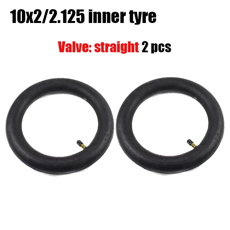 1/2/5/10 PCS 10x2/2.125 Original Butyl Rubber Tire Pneumatic 10x2 10x2.125 Camera With 10 Inch Inner Tube For Electric Scooter B