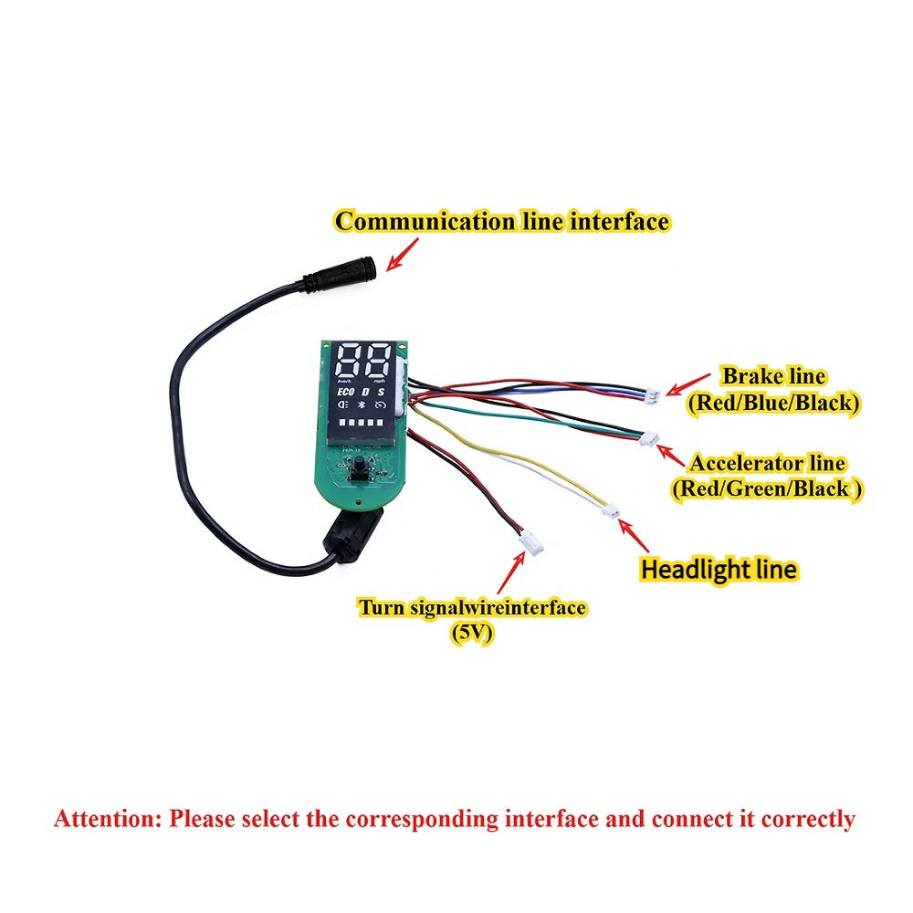 Upgraded 55km/h E-Scooter Controller Kit For Xiaomi 4 Pro2 E-Scooter -Speed Unlock, Motor Self Learning Motherboard Replacement