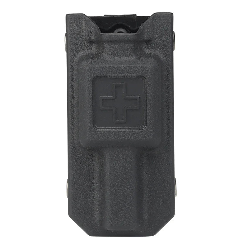 Tactical Tourniquet Holder Portable MOLLE Hunting Emergency Tourniquet Case Outdoor Combat Training Medical First Aid Equipment