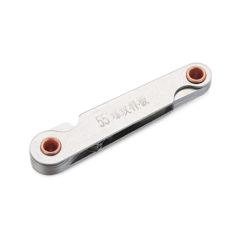 Carbon Steel Measuring 55/60 Degree Screw Pitch Center Measurement Gear Tooth Gauges Thread Plug Gauge