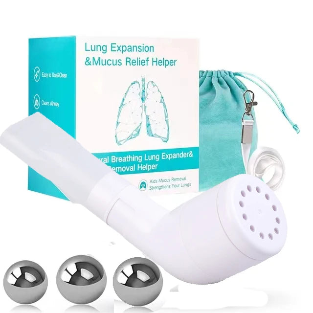 First Aid Outdoor Handheld Lung Breathing Trainer Breathing Exercise Instrument Portable Air Breathing Practice Lung