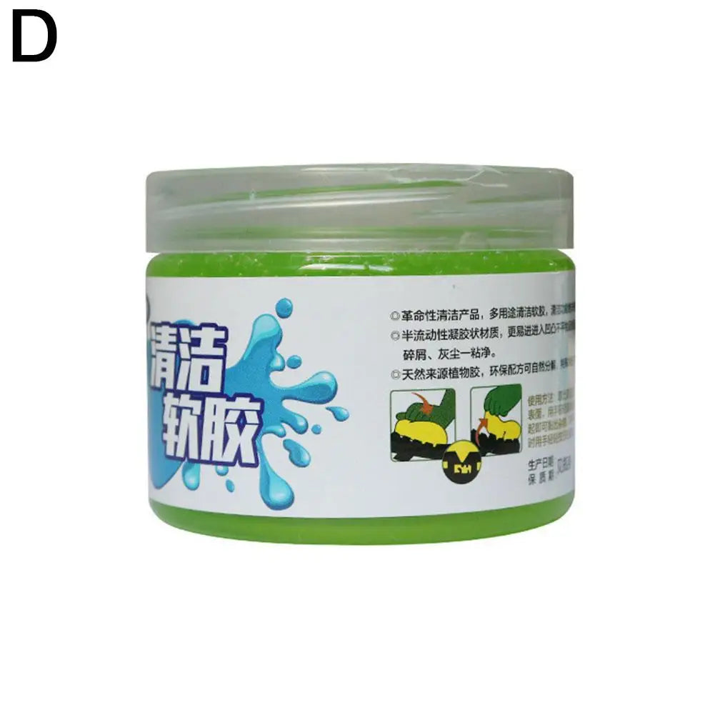 200g Car Cleaning Soft Gel Magic Mud Auto Interior Computer Keyboard Dirt Clean Dust Remover Gel Car Cleaner Mud Car Accessories