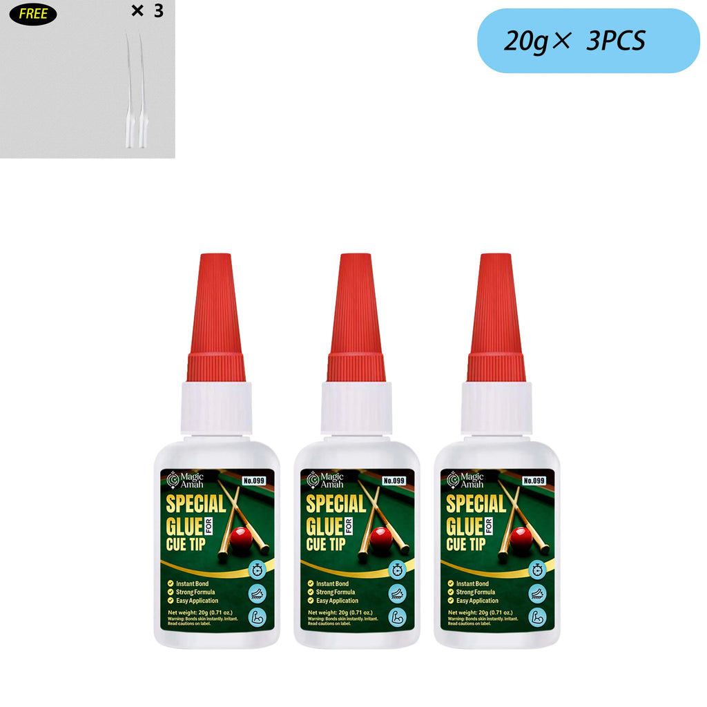 1-5 Pcs Professional Super Glue for Billiard Cue Tip | Fast Drying Waterproof | Strong Bond for Wood Plastic Metal Ceramic