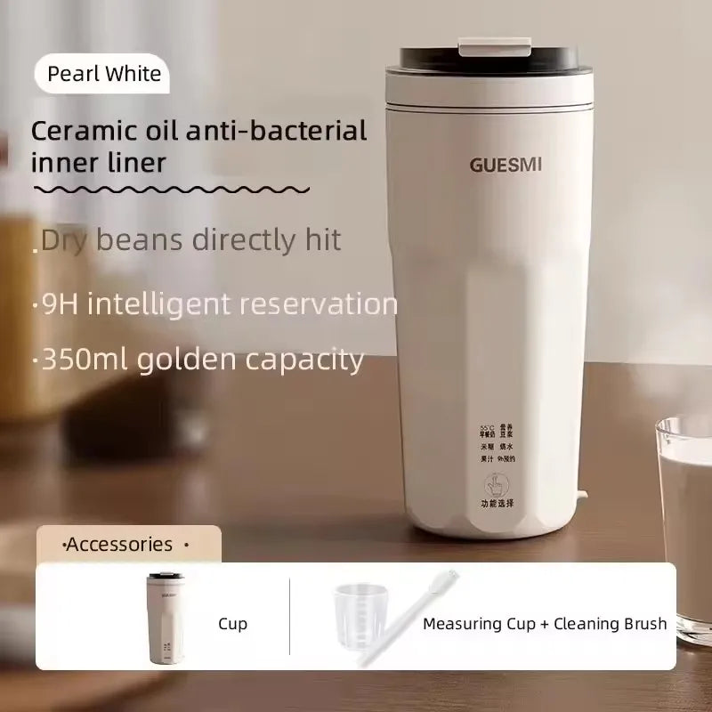 350ml Mini Soy Milk Maker Electric Juicer Blender Breakfast Machine Mixer Wall Breaking Machine Soybean Milk Maker Household