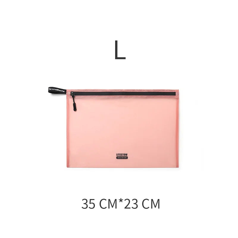 Waterproof Travel Storage Bags Set Lightweight Nylon Packing Cubes Pouch Luggage Organizer Clothes Toiletry Makeup Bag