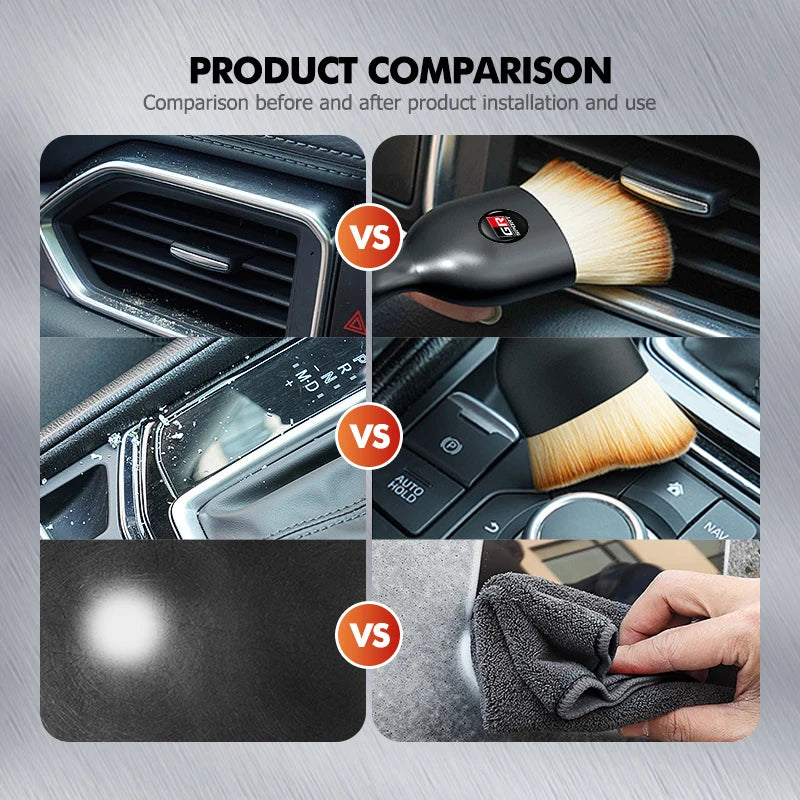For Toyota Car Microfiber Cleaning Towel Wipe Drying Cloth Clean Tool Auto Accesorise GR Sport Gazoo Racing Yaris 86 Corolla