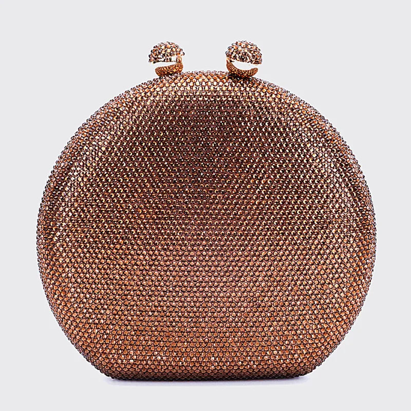 Women White Crystal Evening Clutches Bag Black/Silver Diamond Female Clutch Purse Lady Crossbody Small Party Phone Minaudiere