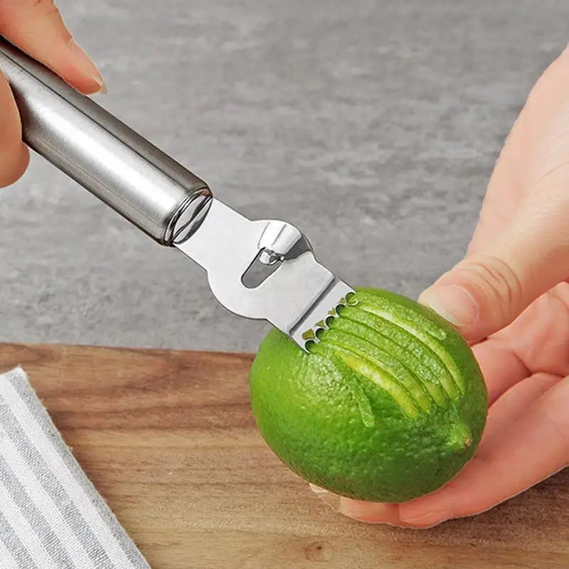 New Stainless Steel Lemon Peelers Orange Citrus Zester Fruit Peeler Kitchen Gadgets