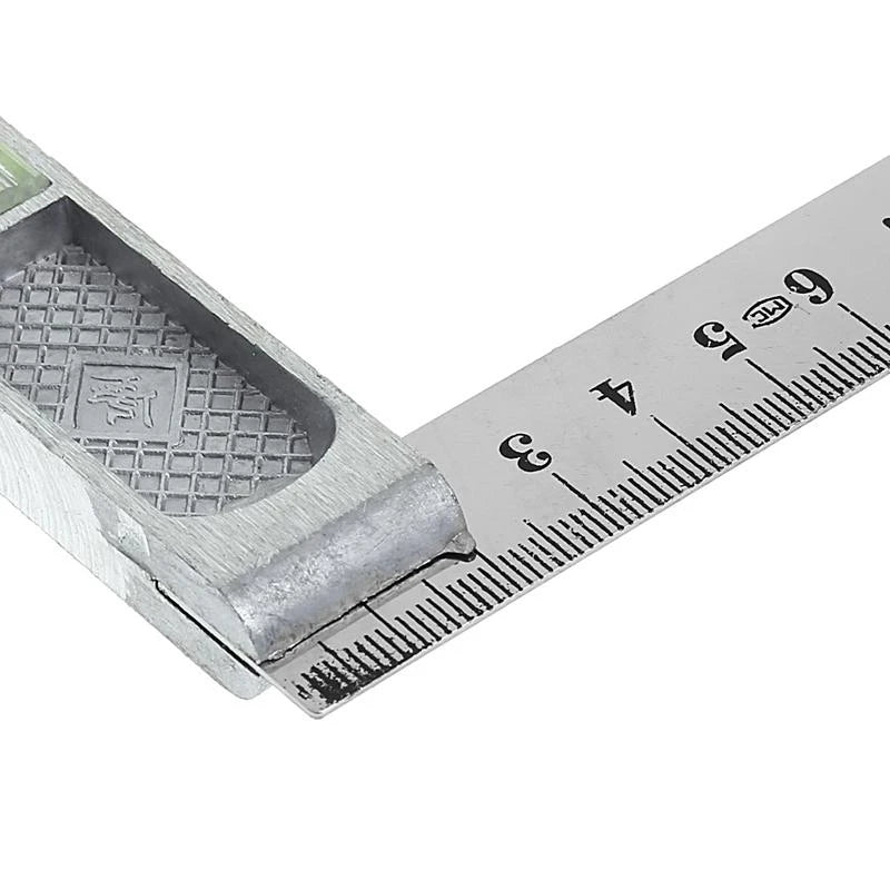 150mm for Triangle Ruler 90° Alloy with Bead Horizontal Woodworking Measuring T best sale