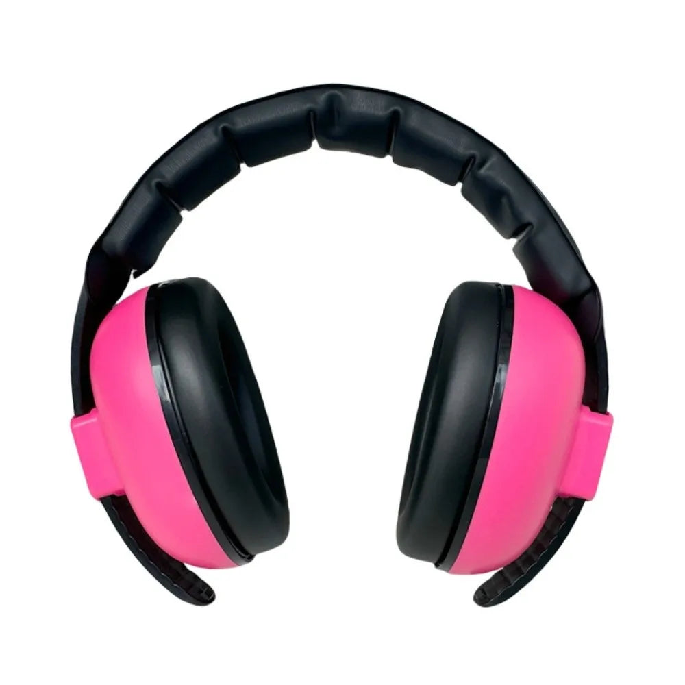 Adjustable Baby Earmuffs Lightweight Design Comfortable Fit Soundproof Earmuffs Soft Padding Safety