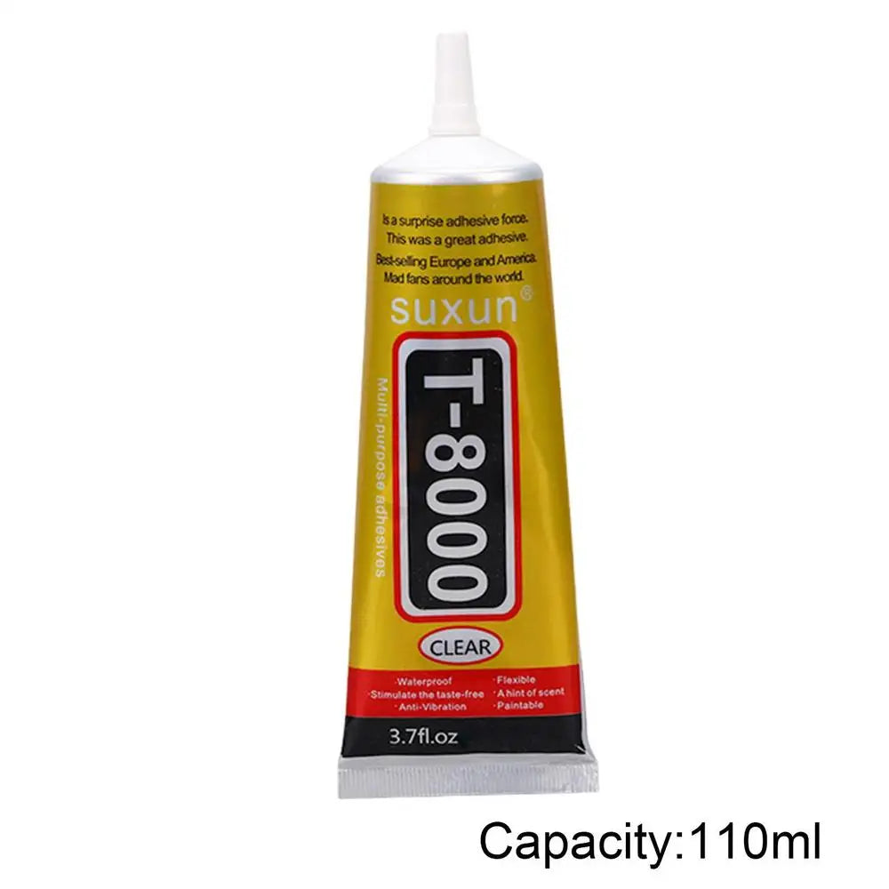 1pc SuperGlue Multifunctional Soft Tough Glue Strong Adhesion Quick Dry Plastic Hardware Paper Wood Rhinestones DIY Crafts Glue