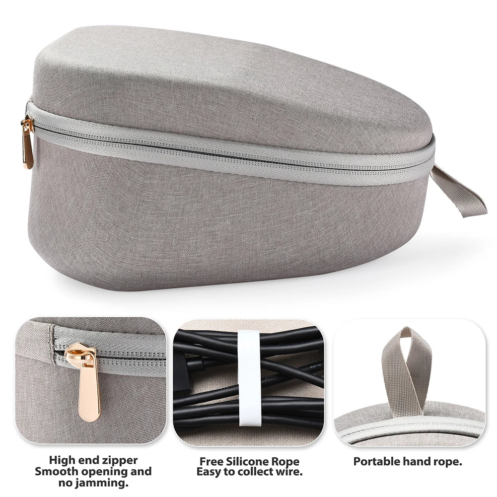 EVA Hard Carrying Case Anti-scratch Headset Protective Storage Bag Travel Carry Bag for PlayStation Pulse Elite Wireless Headset