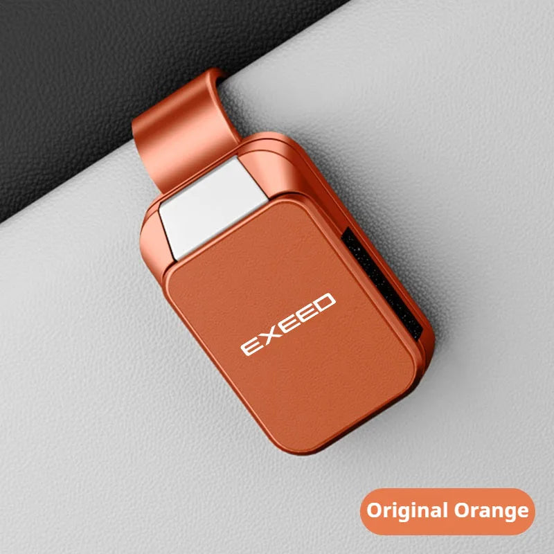 For Chery Exeed LX VX TXL RX Sterra ES ET ET I PHEV Key Accessories: Car Sun Visor Sunglasses Car Glasses Clip Glasses Holder