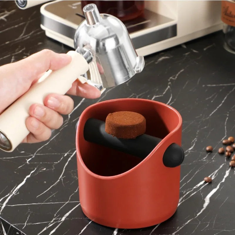 Coffee Knock Box Espresso Grounds Container Anti Slip Espresso Dump Bin Grind Breville Barista Goods Cafe Bar Accessories