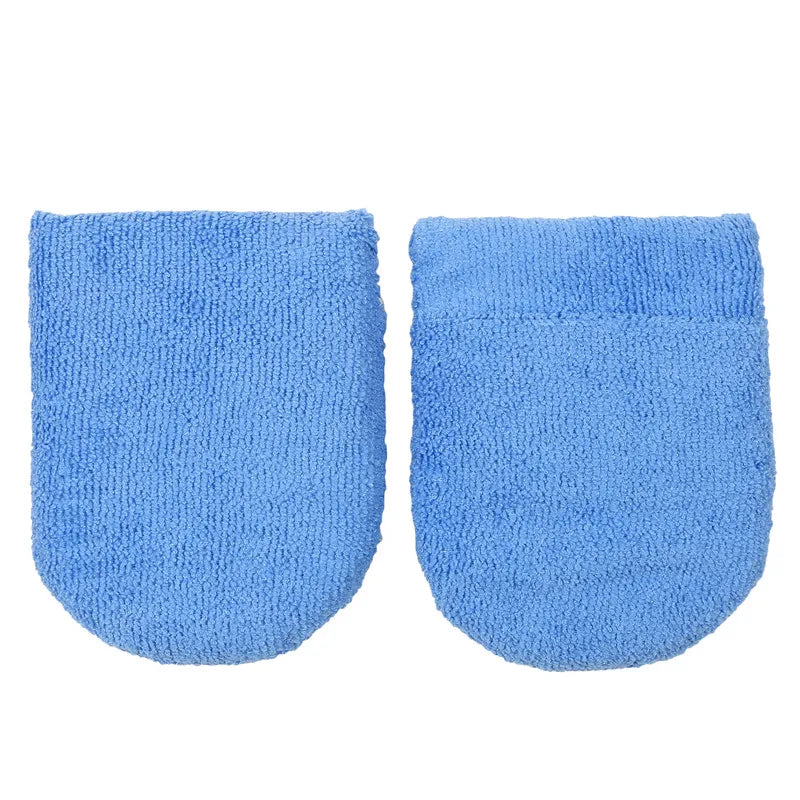 2/6pcs Car Polishing Wax Sponge Soft Microfiber Car Wax Applicator Mitts Foam Applicator Pad for Car Detailing Care Tool